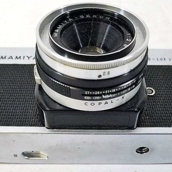 Mamiya Auto-Lux 35 Camera. W/ Case & Manual, Vintage - Picture 4 of 6